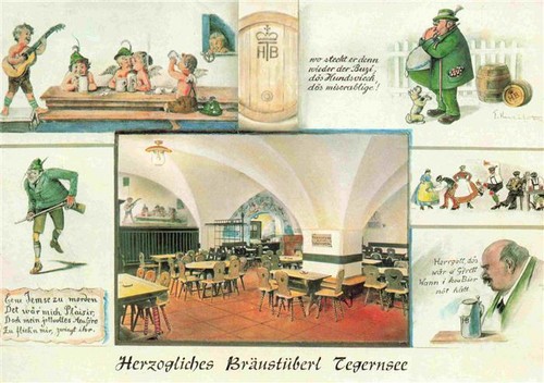 Tegernsee bayern wandgemaelde - tegernsee,