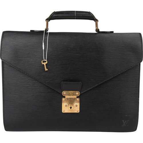 Louis vuitton noir epi leather - noir,