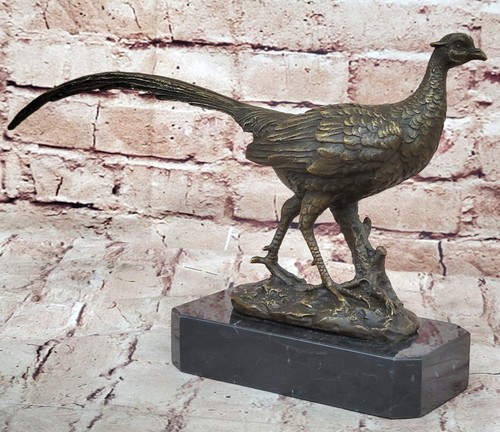 Bronze skulptur fasan - bronze,