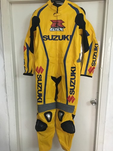 Suzuki herren biker lederkombi - suzuki,