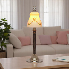 Jugendstil Tischleuchte "FRUITS" Unikat Tischleuchte Shabby Tischlampe