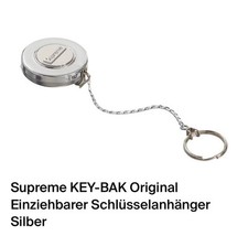 Supreme Key-bak Original RETRACTABLE Keychain FW20 Chain Schlüsselanhänger