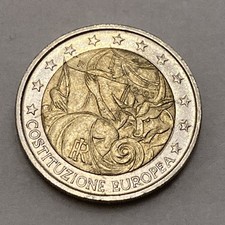 Euro münze costituzione - euro,