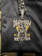 DEATH ROW RECORDS X KING ICE Kette Weiß Gold 