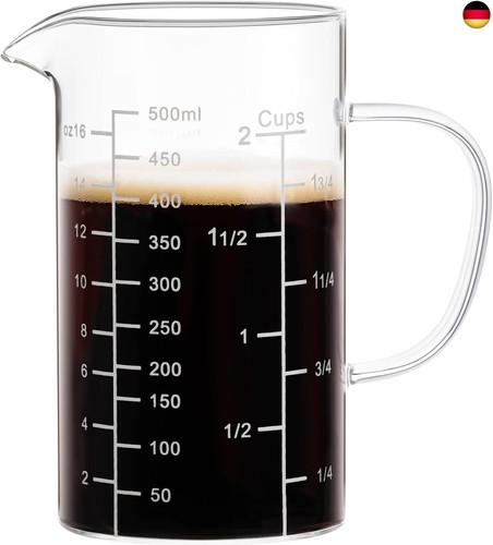 Paracity messbecher glas 500ml - paracity,