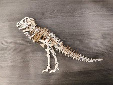 3D T-Rex Skelett-Bausatz Dinosaurier Holz Puzzle Bastelset