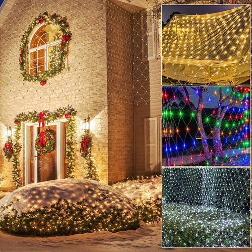 Led lichternetz weihnachtszeit - lichternetz,