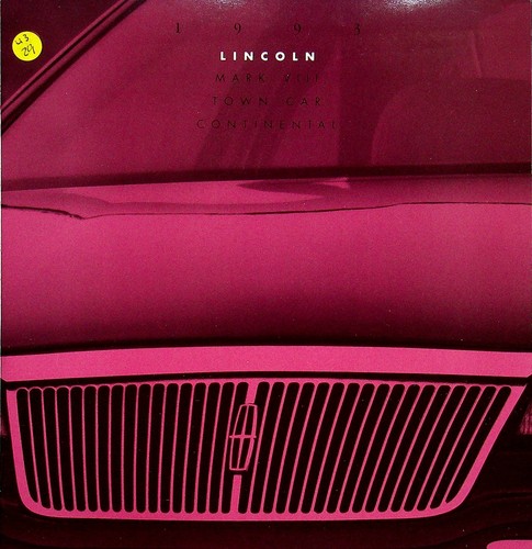 272549 lincoln mark viii town - lincoln,
