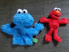 Sesamstraße Stoffpuppen Handpuppe 2x Stofftiere