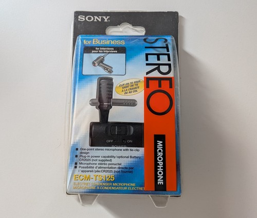 Sony ecm ts125 mikrofon clip - ecm-ts125,