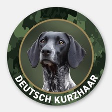 DEUTSCH KURZHAAR DK Aufkleber