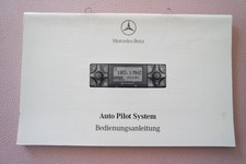 Mercedes Bedienungsanleitung  Auto Pilot System Navigation W210 W208 W140 usw