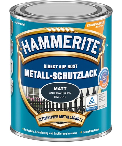 Met schutzlack anthrazit matt - anthrazit,