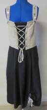 St.Peter Trachtenkleid Leinen Dirndl Landhauskleid Gr.40