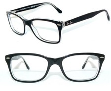 RAY BAN BRILLE SCHWARZ TRANSPARENT RB 5428 2034 GESTELL 5375 FASSUNG 5228 ETUI