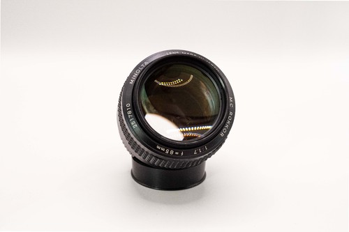 Minolta 85mm 7 - mc, rokkor