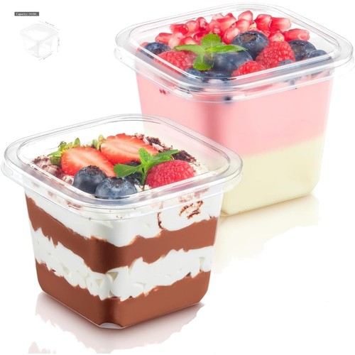 Dessertbecher kunststoff 360ml - kunststoff,