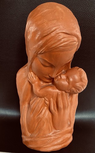 Vintage keramik figur - vintage, mutter