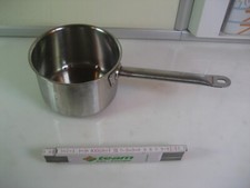 Topf Stieltopf Gastro Edelstahl Ø ca 17,5 cm Kochtopf Stieltopf Kasserolle 45 a