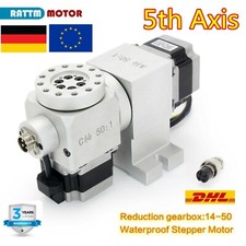 CNC Drehachse 5th Achse Harmonische Getriebe + Wasserdichter Doppel Nema23 Motor