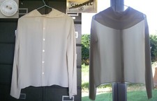 CHANEL Original Chiffon Bluse