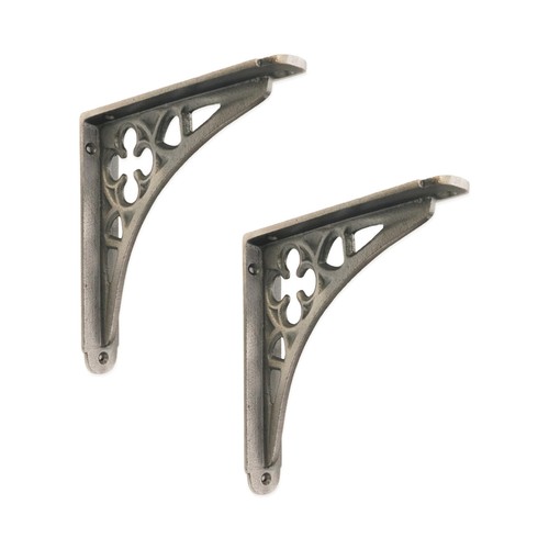 Regalträger paar zinn gothic - zinn,