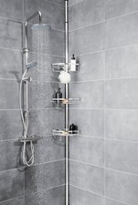 Teleskop Duscheckregal mit 3