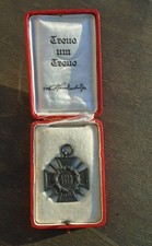 Orig. Etui Treue um Treue Ordensspange Kreuz Schachtel selten 1934 Hindenburg !!