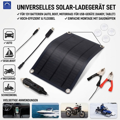 60w 12v flexibel solarmodul - 60w,