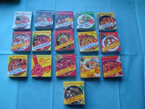 Maggi mini kochbücher bis - mini,