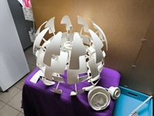 Ikea Lampe PS 2014 Hängeleuchte  Weiß  (1 Teil defekt)