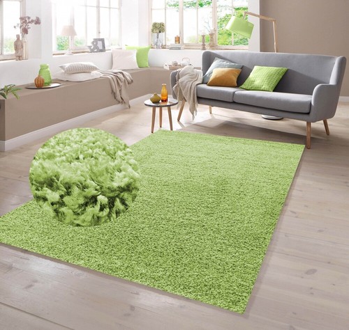 Shaggy teppich uni design - shaggy,