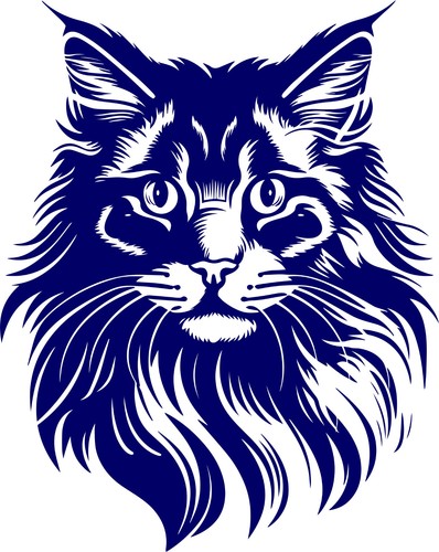 Aufkleber katze norwegische - aufkleber,