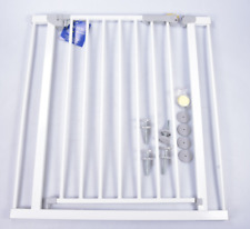 hauck Treppenschutzgitter Türschutzgitter 75-80cm weiß Schutzgitter Treppe