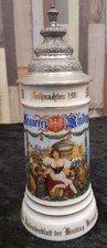 Binding Brauerei, Bierkrug mit Deckel, Sammelkrug 1987