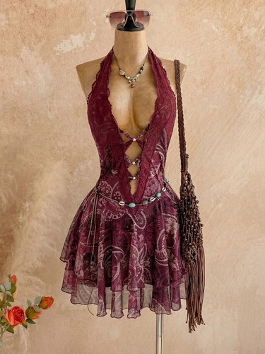 Sexy minikleid mit spitze - mit,