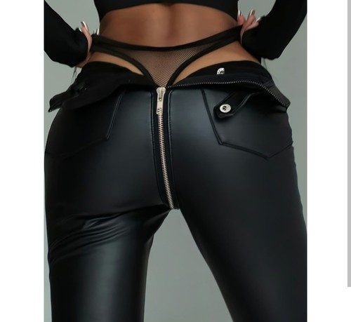 Neu sexy leggings wet look - neu,