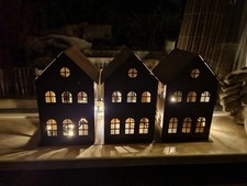 Laterne Haus Metall NEU 2