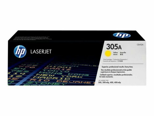 Original toner 305a ce412a - hp,