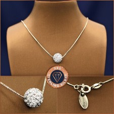 Kristall kugel halskette kette - kristall-kugel-halskette,