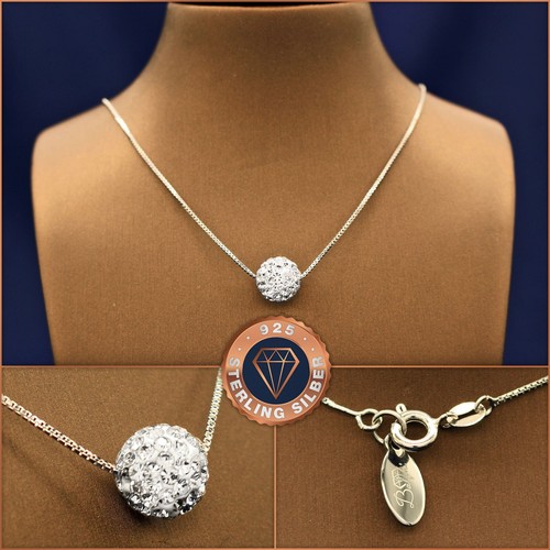 Kristall kugel halskette kette - kristall-kugel-halskette,