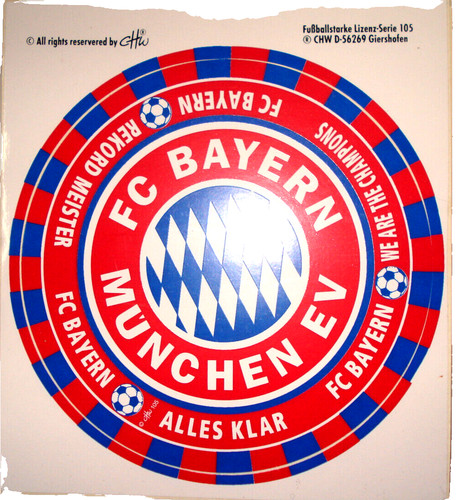 Aufkleber bayern münchen - ,