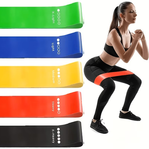 5er set fitnessbänder - 5er,
