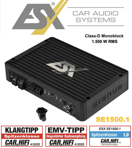 Ware esx se1500 1 kanal - b-ware,