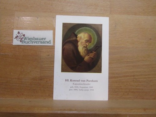 Gebetszettelchen konrad - gebetszettelchen:,