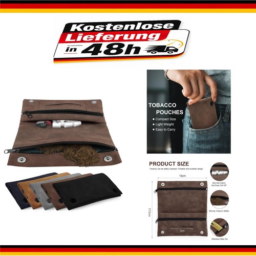 Tabaktasche leder für - tabaktasche, 30g
