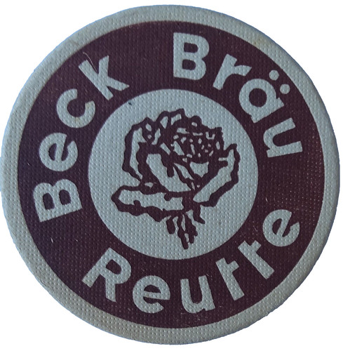 Alter bierdeckel beck - beck, –