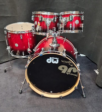 PDP BY DW SHELLSET CONCEPT Maple Schlagzeug Red to Black Sparkle Drumset CM4