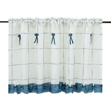 Scheibengardinen Landhausstil Bistrogardinen Küche Vorhang Karierte Kurzstore