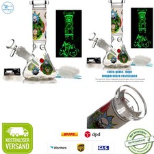 Glas-Bong mit Perkolat